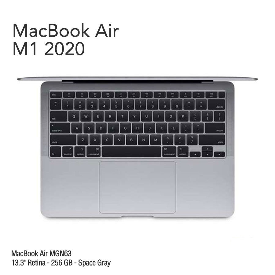 MacBook Air 13.3" Retina [MGN63] M1 Chip 256 GB - Space Gray