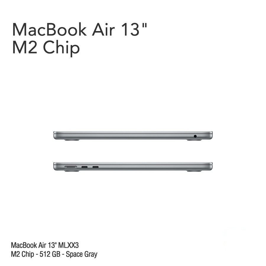 MacBook Air 13.6" Retina [MLY43] M2 Chip 512 GB - Space Gray