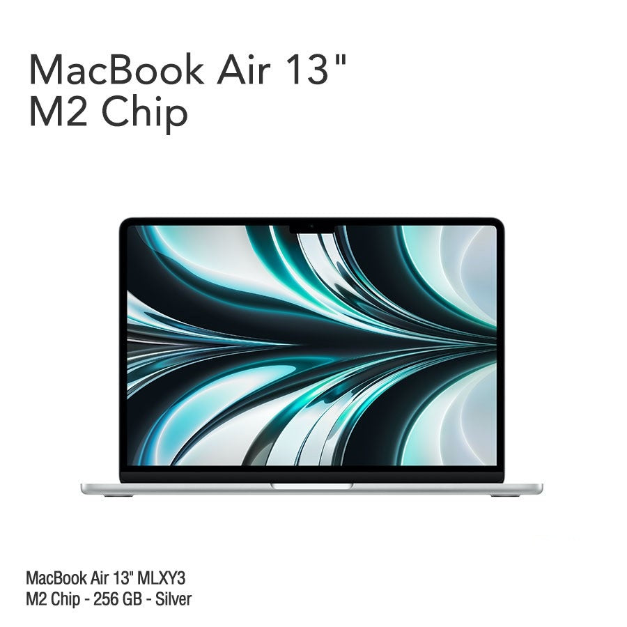 MacBook Air 13.6" Retina [MLY33] M2 Chip 256 GB - Silver