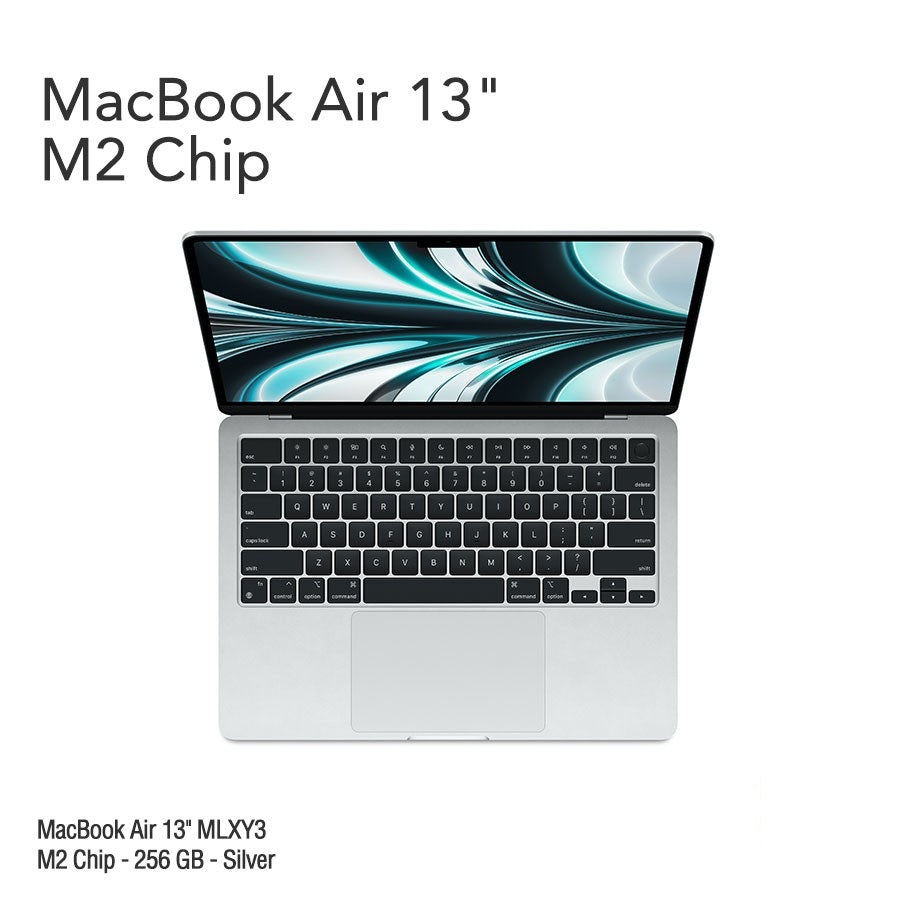 MacBook Air 13.6" Retina [MLY33] M2 Chip 256 GB - Silver