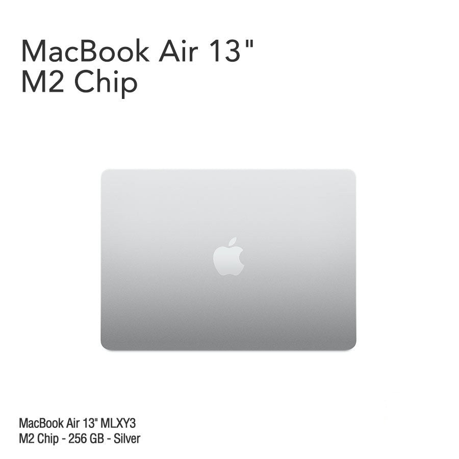 MacBook Air 13.6" Retina [MLY33] M2 Chip 256 GB - Silver