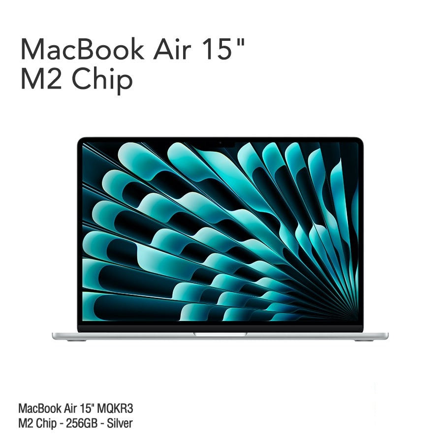 MacBook Air 15.3" Retina [MQKW3] M2 Chip 256 GB - Silver