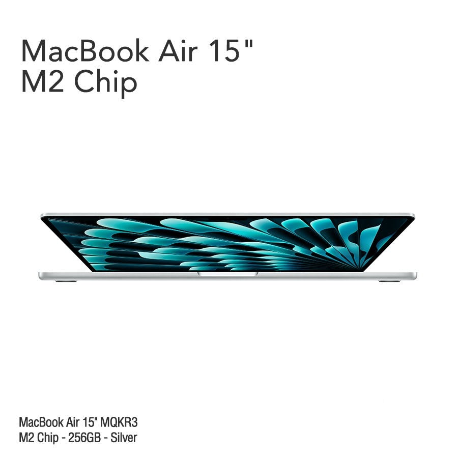 MacBook Air 15.3" Retina [MQKW3] M2 Chip 256 GB - Silver