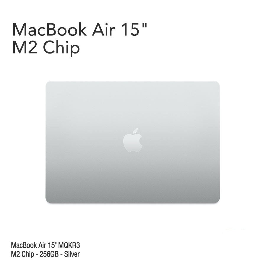 MacBook Air 15.3" Retina [MQKW3] M2 Chip 256 GB - Silver