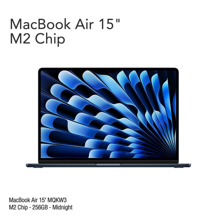 MacBook Air 15.3" Retina [MQKW3] M2 Chip 256 GB - Midnight