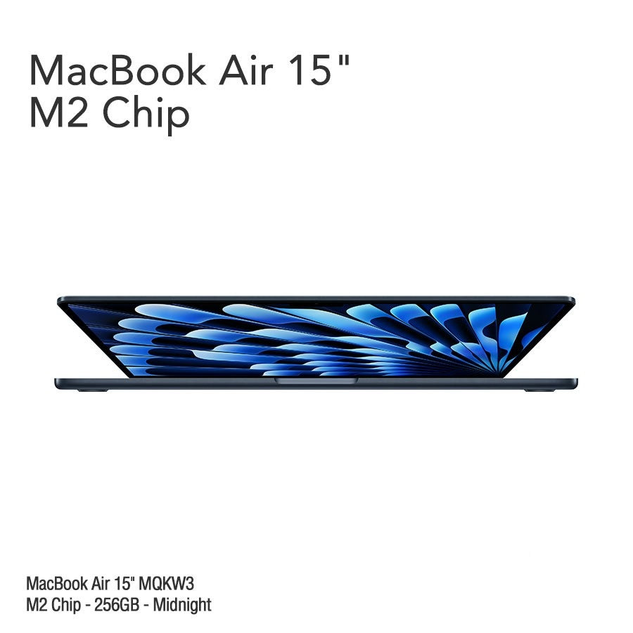 MacBook Air 15.3" Retina [MQKW3] M2 Chip 256 GB - Midnight