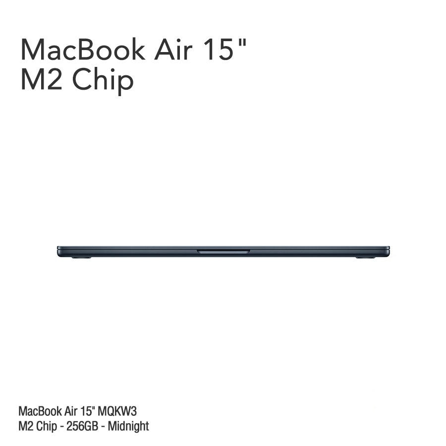 MacBook Air 15.3" Retina [MQKW3] M2 Chip 256 GB - Midnight