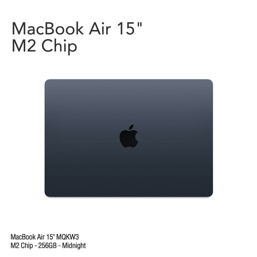 MacBook Air 15.3" Retina [MQKW3] M2 Chip 256 GB - Midnight