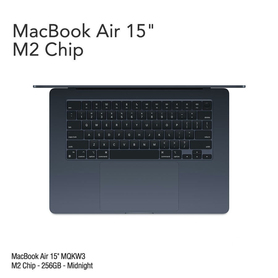 MacBook Air 15.3" Retina [MQKW3] M2 Chip 256 GB - Midnight